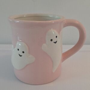 Charming Pink Ghost Mug